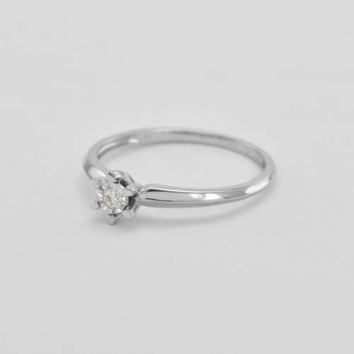 Solitär-Ring mit einem Lab Grown Diamanten Leandra