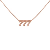 Halskette mit Diamanten Engelszahlen