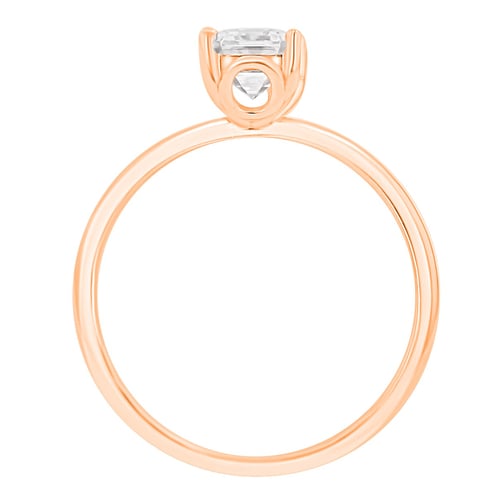 Verlobungsring mit Buchstaben und Diamanten Olson