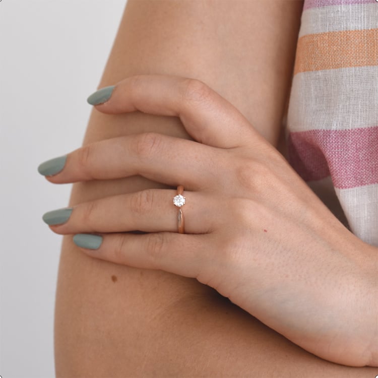 Verlobungsring mit Diamant Iravan 65282