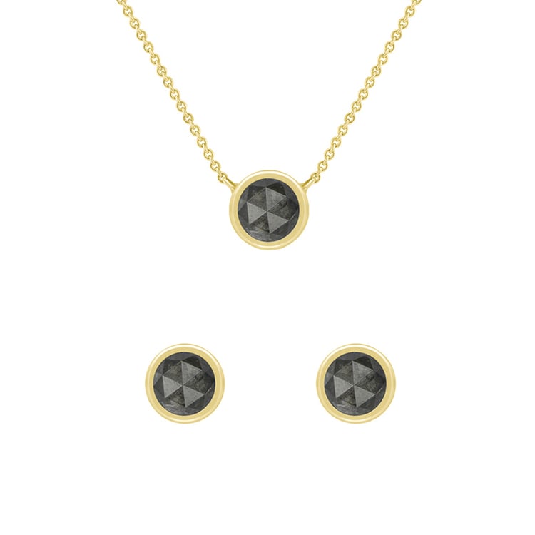 Schmuckset aus Gelbgold 39883