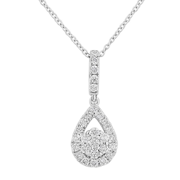 Romantischer Anhänger mit Lab Grown Diamanten Kai 171341