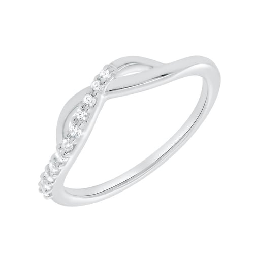 Atypischer Ring aus Gold mit Lab Grown Diamanten Joel