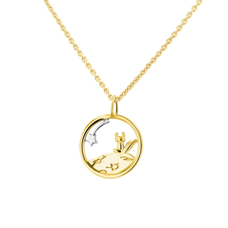 Geschnitzte Anhänger mit Fuchs Kleiner Prinz 140654