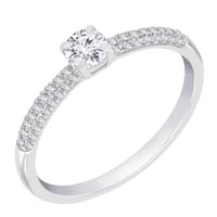 Verlobungsring mit Lab Grown Diamanten Kristen