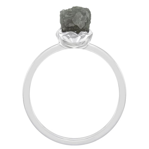 Goldring mit Rohdiamant Gianni