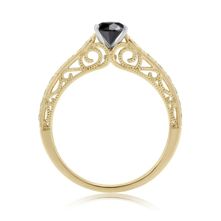 Ring aus Gelbgold 40591