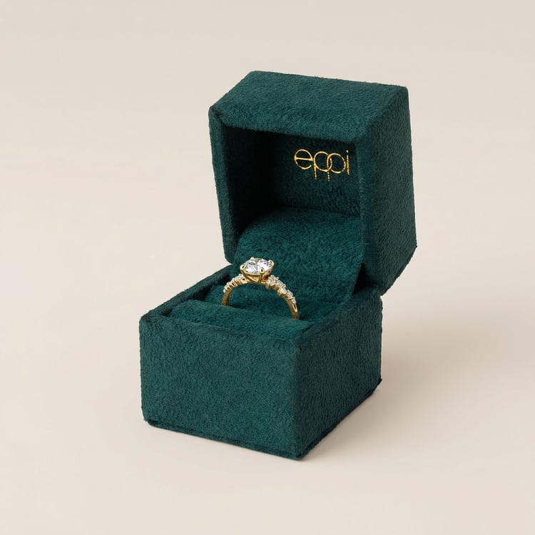 Scheidungsring mit Lab Grown Diamanten Carina 165125