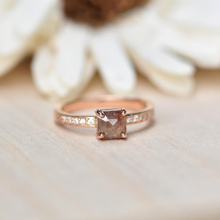 Ring mit Salt and Pepper Diamant Marisa 44329