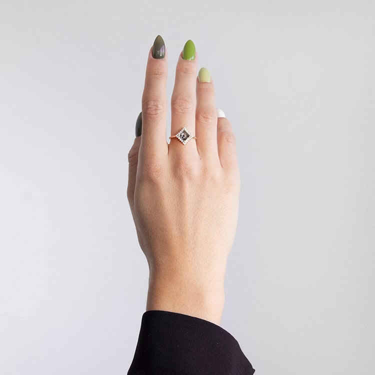 Ringset mit Salt and Pepper Diamant Guerra 131817