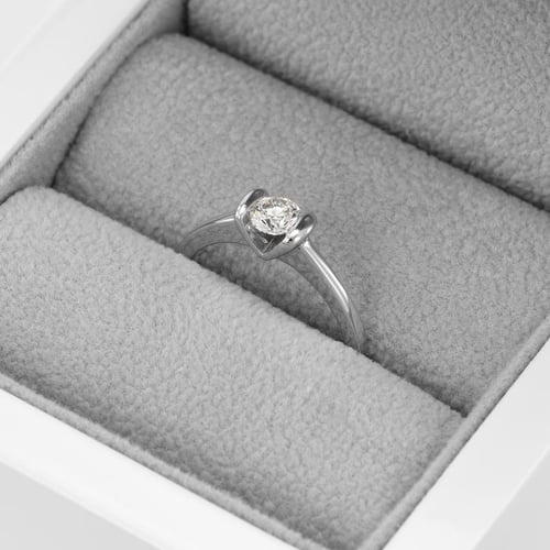 Verlobungsring mit Lab Grown Diamant Paxly