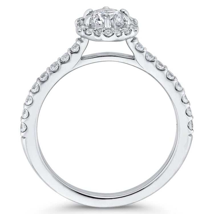 Verlobungsring im Halo-Stil mit Lab Grown Diamanten Primrose 68383