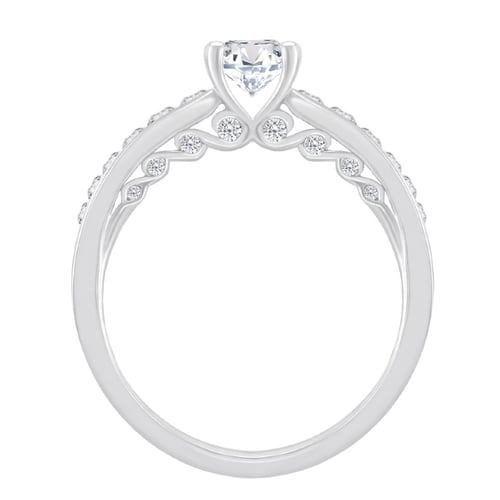 Vintage Verlobungsring mit Diamanten Amora