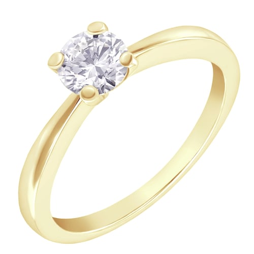 Klassischer Verlobungsring mit Diamant Enemie