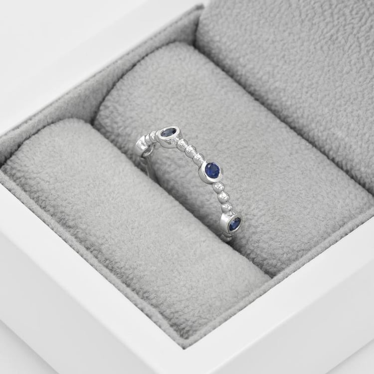 Saphir Eternityring 45197