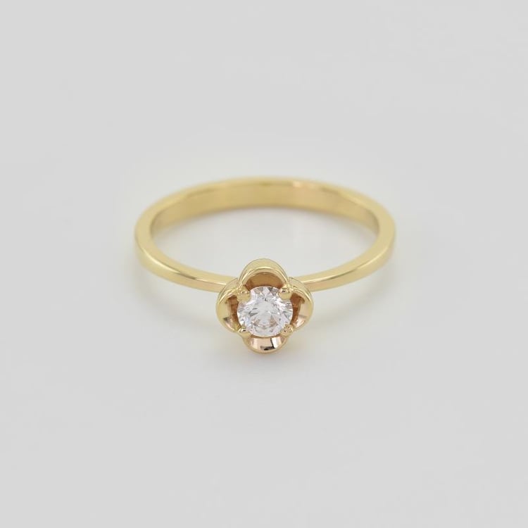 Romantischer Verlobungsring 17261