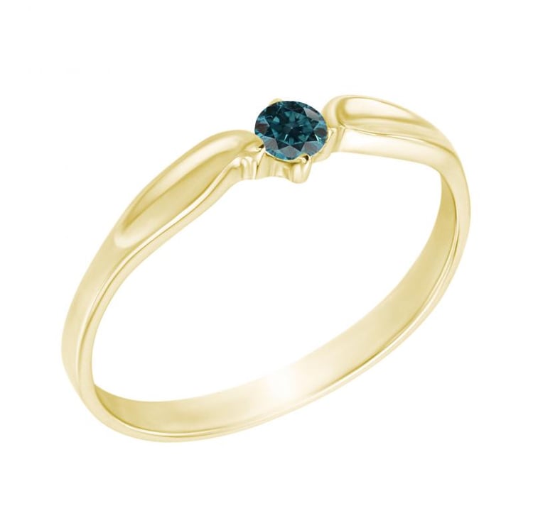 Ring aus Gelbgold 10592