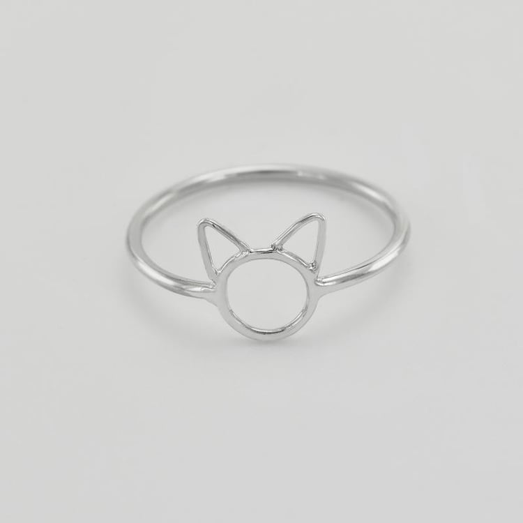 Ring in Silber in Katze-Form 35317