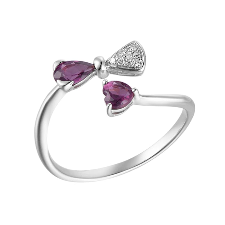 Origineller Ring im romantischen Design Imamu