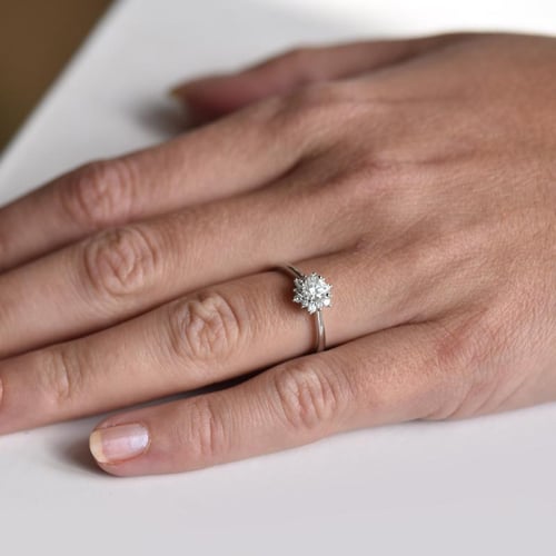Verlobungsring mit Lab Grown Diamanten Condeh