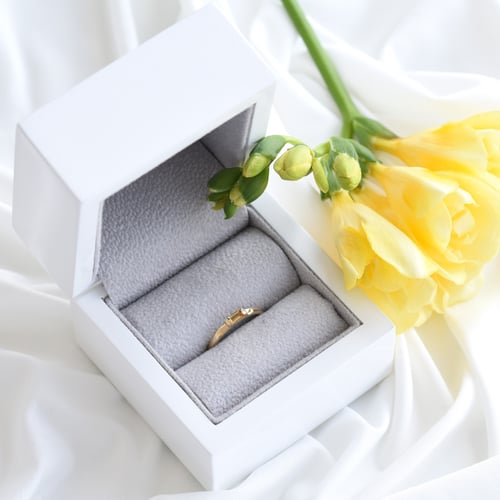 Minimalistischer Ring mit Citrin Xenia