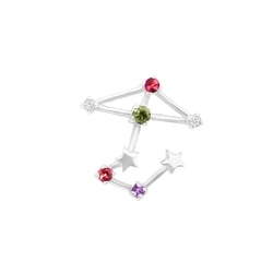 Ohrring mit Sternzeichen Sagittarius
