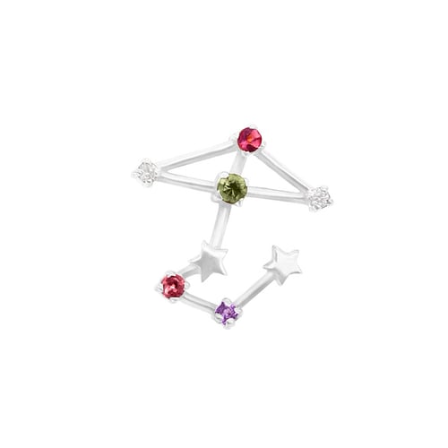 Ohrring mit Sternzeichen Sagittarius