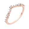 Eternityring in V-Form mit Lab Grown Diamanten Kenzie