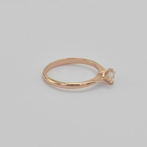 Verlobungsring mit Lab Grown Diamanten Sevati