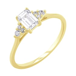 Verlobungsring mit 0.37ct IGI-zertifiziertem Lab Grown Diamanten Miha