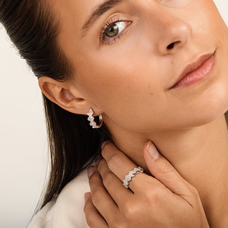 Moderner Goldring mit Lab Grown Diamanten Peder 162733