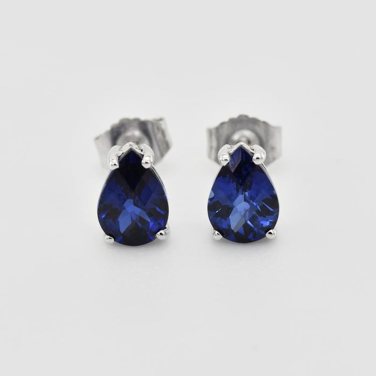 Saphirohrringe 24107