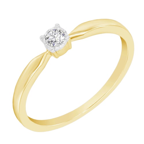 Eleganter Verlobungsring mit Diamant Ximena