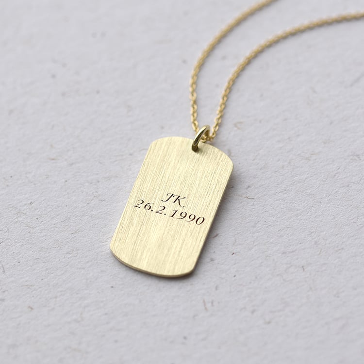 Anhänger mit Gravur 58704