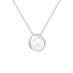 Silberne Anhänger mit Perlen Palani