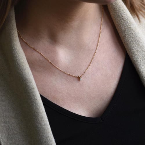 Anhänger mit Diamanten Levande