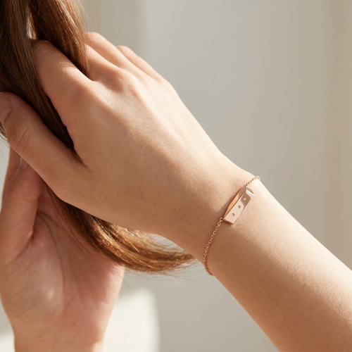 Silbernes Armband Der Kleine Prinz mit einem Kasten
