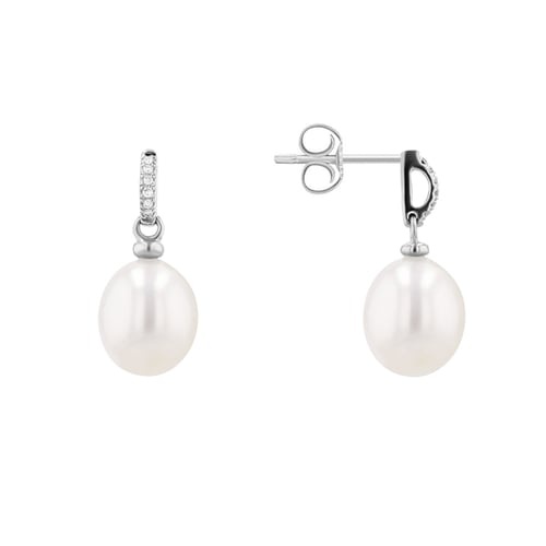 Goldenes Schmuckset mit Perlen und DIamanten Dudey