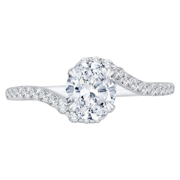 Eleganter Verlobungsring mit Moissanit Fabiana