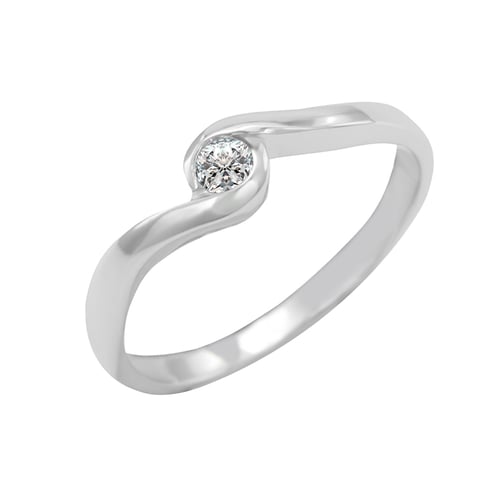 Verlobungsring mit Diamant Zanzo