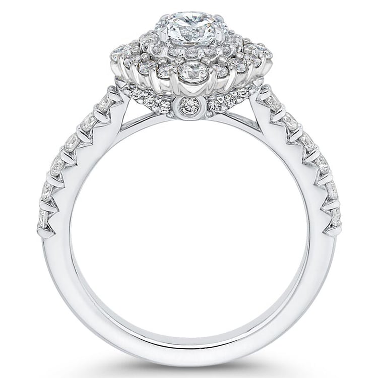 Doppelter Halo-Verlobungsring mit 0.52ct IGI-zertifiziertem Lab Grown Diamant Belen 167202
