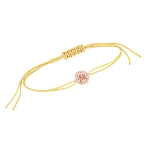 Silbernes String-Armband Der Kleine Prinz und Fuchs mit Gravur