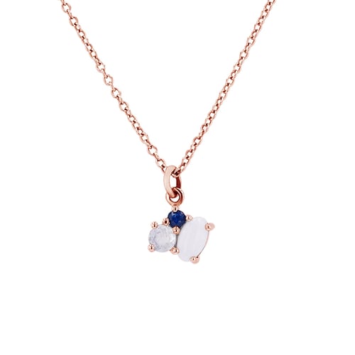 Minimalistische Kette mit Anhänger Loviise