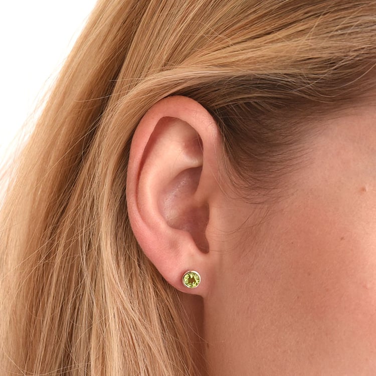 Ohrringe mit Olivinen Wetty 78948