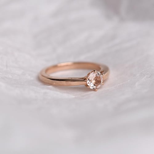 Goldring mit Morganit Rima