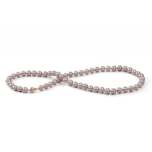 Goldene Perlenkette Melita