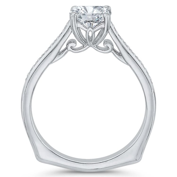 Verlobungsring mit seitlichen Diamanten Ulani 46243