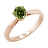 Verlobungsring mit grünem Diamant Sati