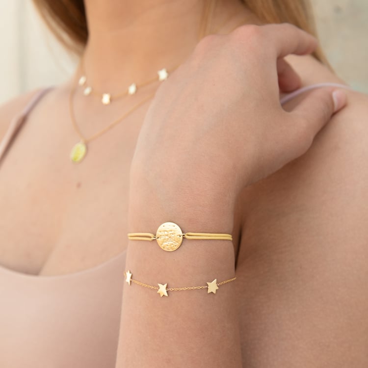 Silbernes Schmuck-Set mit Sternen Der kleine Prinz 123066