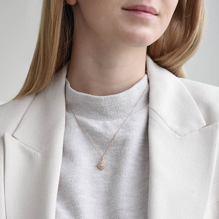 Anhänger voller Diamanten Vladine 93446